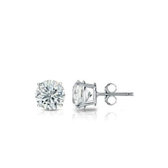14k White Gold 0.50ct Stud Earrings for $320